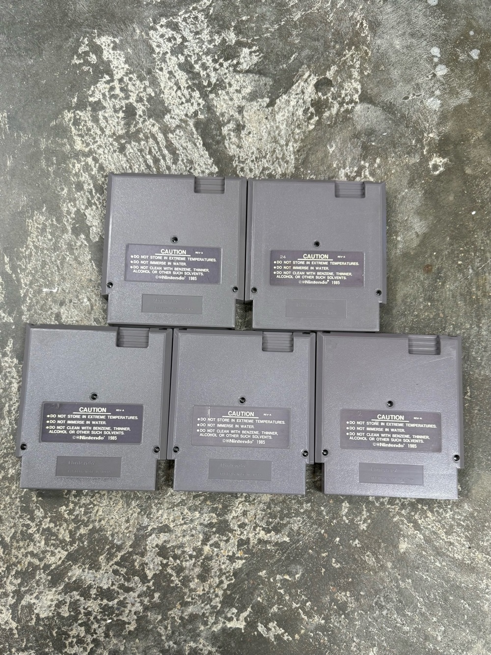 Nintendo NES Sports Game Lot Tecmo Bowl Double Dribble - Picture 7 of 7
